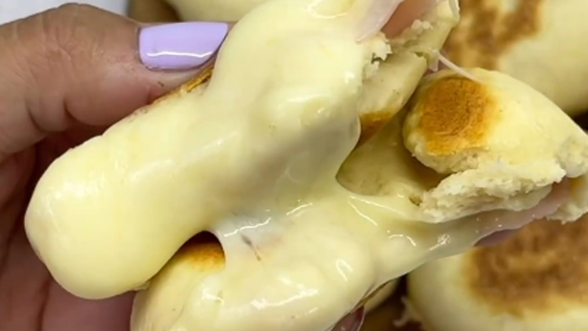 Pancitos rellenos de jamón y queso. Fuente: (Instagram)