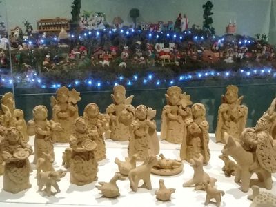Colección de nacimientos, en el Museo Nacional de Culturas Populares