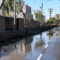 Un río sobre el asfalto: la pérdida de agua que enfureció a los vecinos de Luján de Cuyo