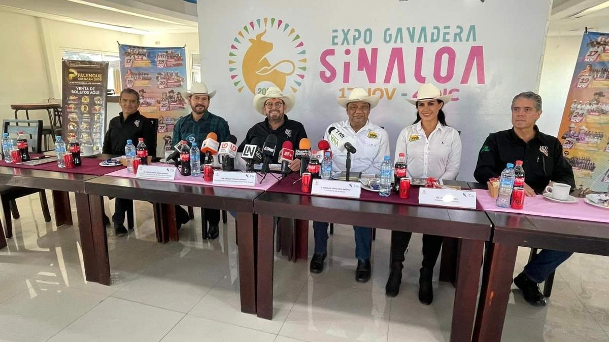 Organizadores de la Expo Ganadera Sinaloa