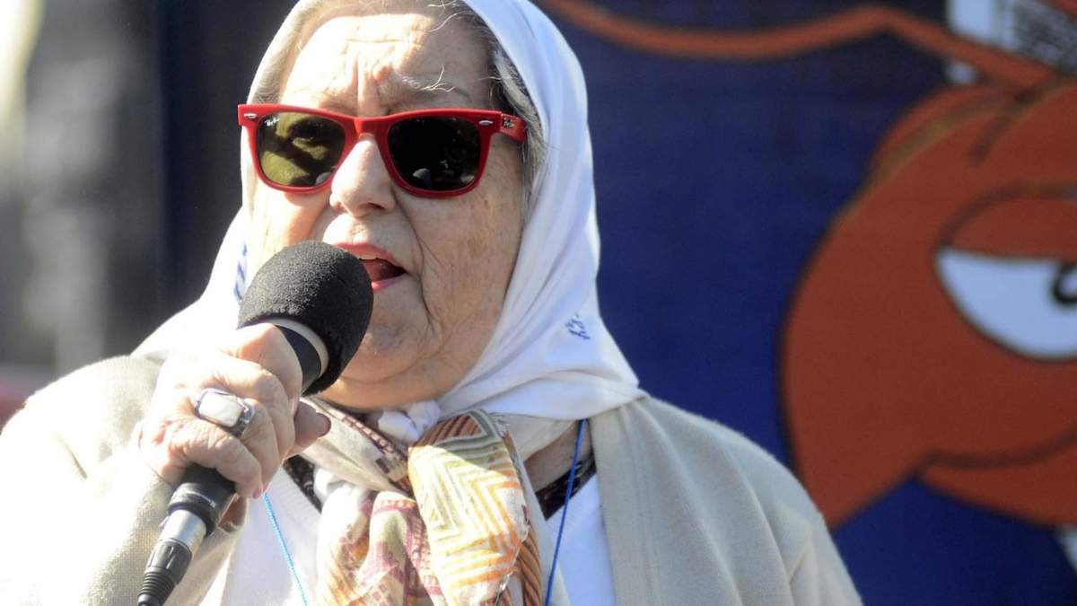 Hebe de Bonafini, titular de Madres de Plaza de Mayo. Fuente: (Twitter).