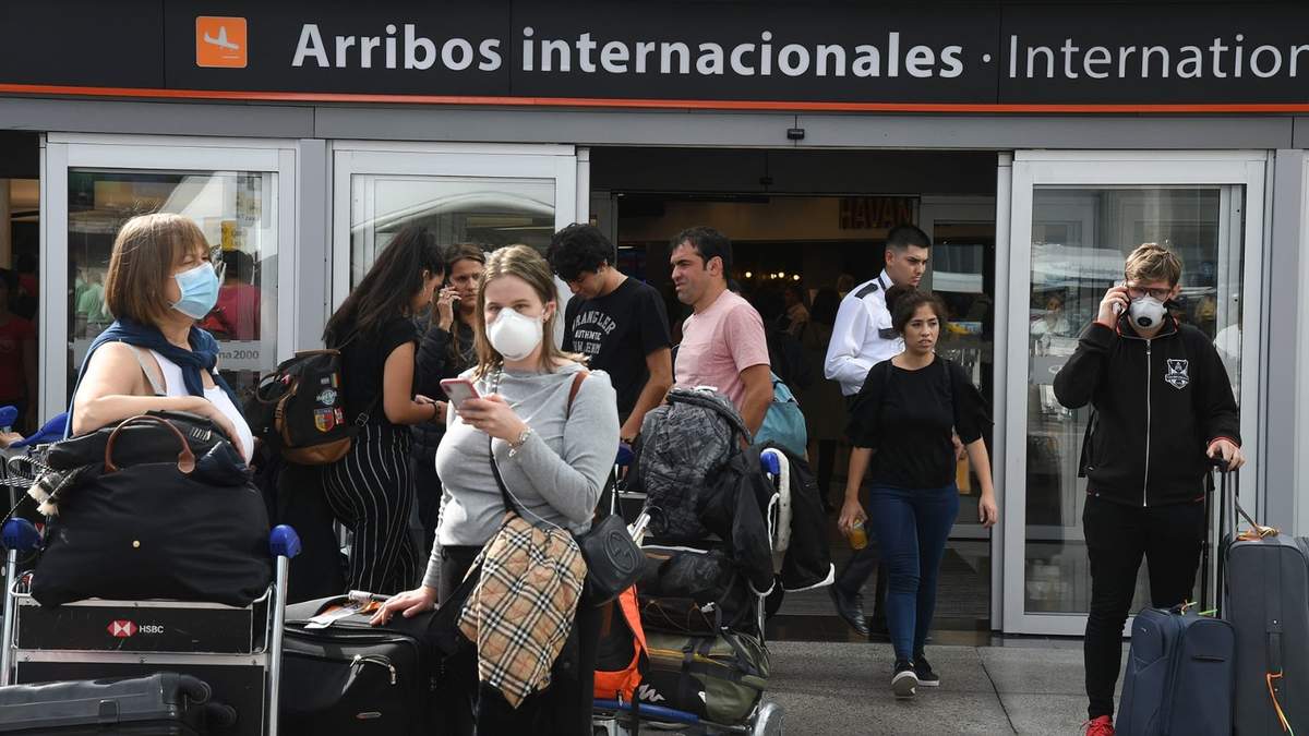 Aeropuerto de Ezeiza. Fuente: (Twitter)