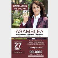 Sheinbaum se desmarca de supuesta invitación de Dolores Padierna a una asamblea