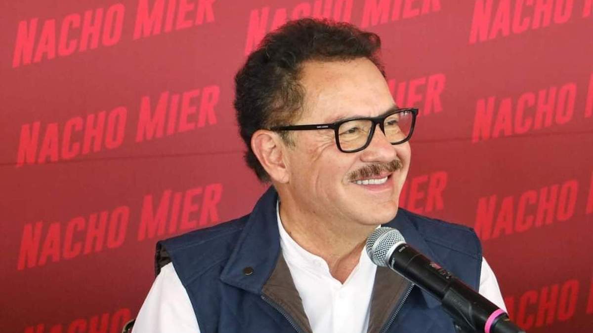 El líder de los diputados morenistas en su conferencia en Puebla