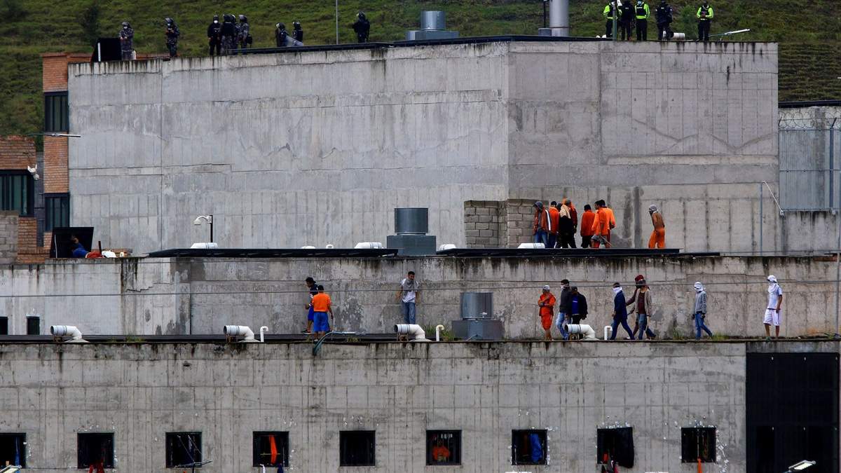 Los detenidos exigen mejoras en las condiciones de los establecimientos carcelarios. Fuente: (Twitter)