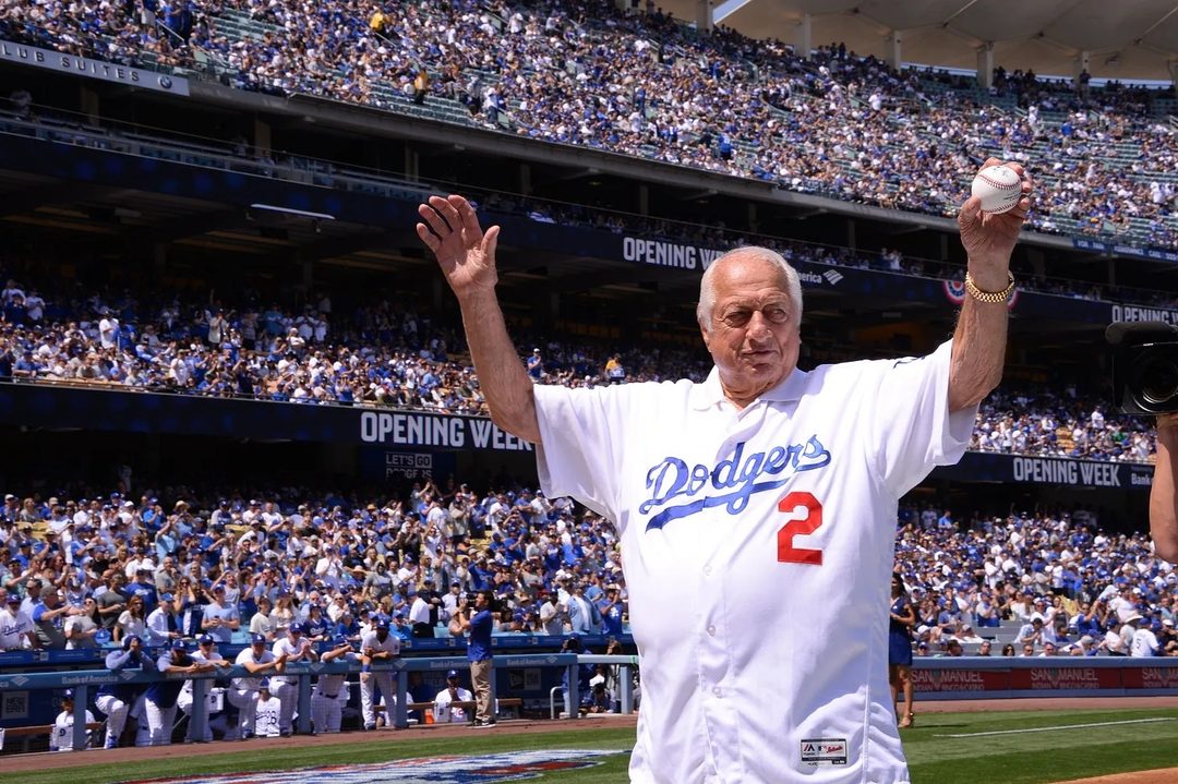Lasorda viejo Foto Los Angeles Dodgers