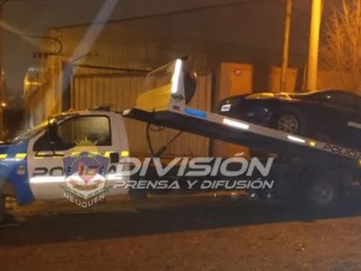 Recuperaron un auto robado que era conducido por la persona que lo sustrajo