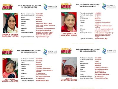 Dos adolescentes huyen con sus bebés de un albergue para mujeres en Aguascalientes