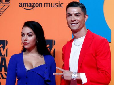 Georgina Rodríguez, la novia argentina de Cristiano Ronaldo, generó el suspiro de miles de fanes