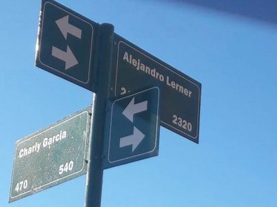 La nueva esquina en Plottier, Lerner y García, causó furor en redes