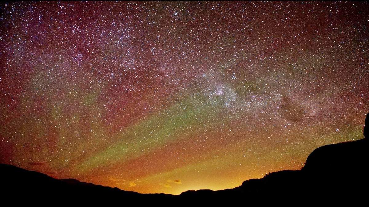 Estrellas en Villa La Angostura. Fuente: (Twitter)