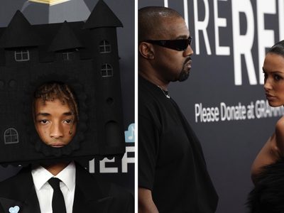 Bianca Censori, Kanye West, Jaden Smith... así fue la alfombra roja de los Grammy (Video)