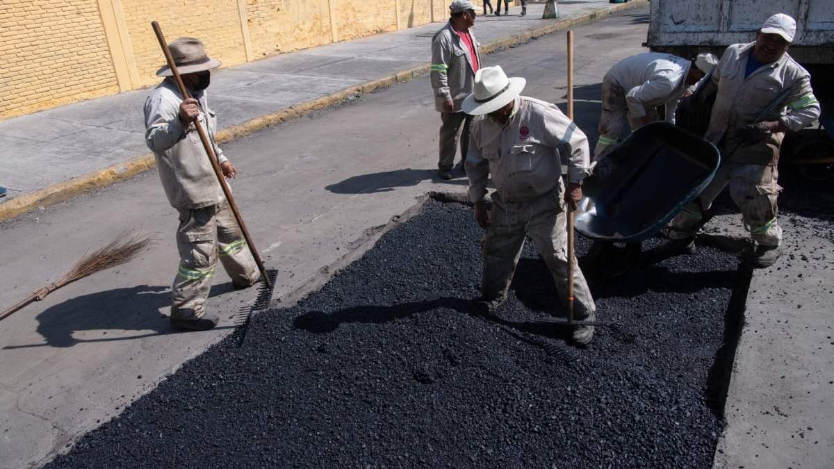 Jornada de pavimentación