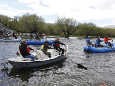Omar Gutiérrez encabezó la apertura de la temporada de pesca deportiva en la provincia