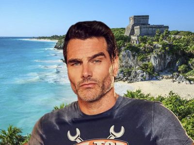 Vacaciones deslumbrantes: Hernán Drago recorrió las cavernas de Tulum con sus hijos