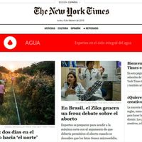 Inaugura NYT su sitio de internet en español