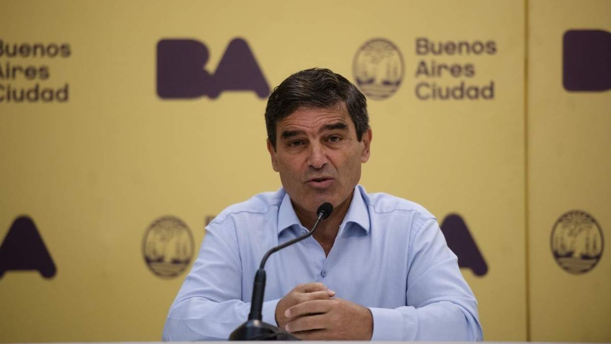 El ministro de Salud porteño, Fernán Quirós. Fuente: (Twitter)
