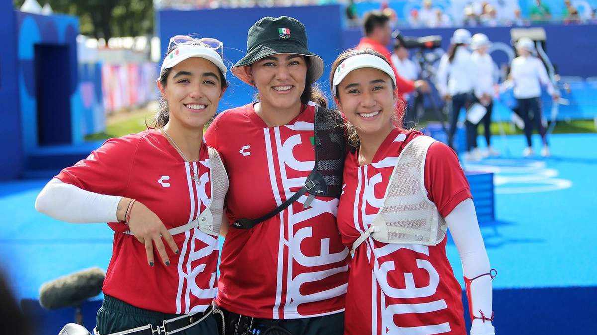 Alejandra Valencia, Ana Paula Vázquez y Ángela Ruiz en París 2024