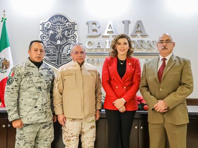 El general Leopoldo Aguilar Durán queda al frente de la SSPC de Baja California; sustituye a Landero