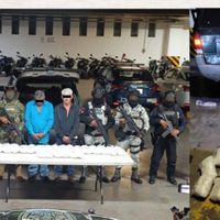 Detienen en Morelos a dos hombres con 40 kilogramos de "cristal" y decomisan cerca de 8 mdp