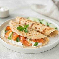Crepes salados: facilísimos de hacer y con pocos ingredientes, ideal para una cena exprés