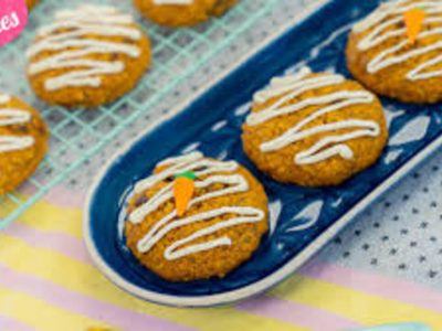Galletitas de zanahoria en tres simples pasos
