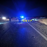 Madrugada trágica en autovía norte: un hombre falleció y una mujer se encuentra grave