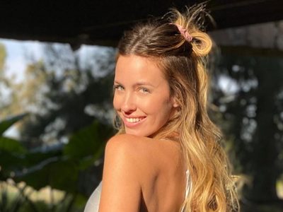 "Parriba, Pabajo": Rocío Guirao Díaz le puso buena cara al mal tiempo y alegró a sus fans