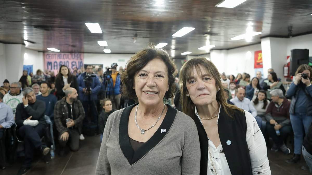 Silvia Sapag y Beatriz Gentile encabezarán la boleta de Fuerza Patria. Fuente: (Emiliano Ortiz)