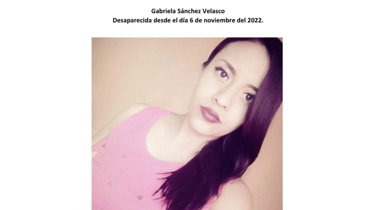 Gabriela Sánchez Velasco, de 28 años