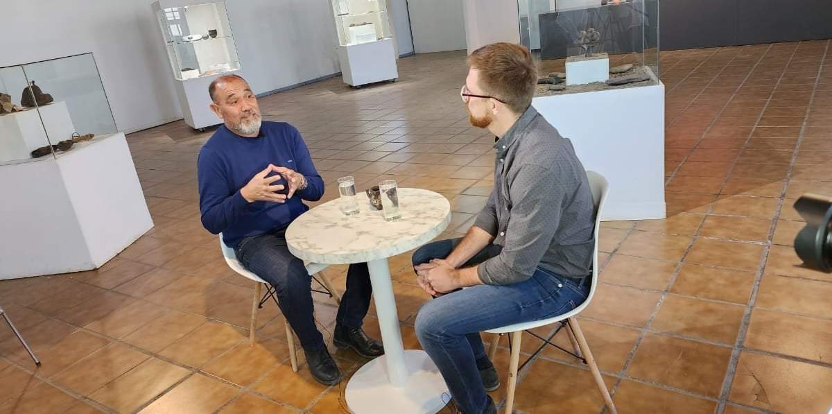 Jorge "Chino" Salas durante la entrevista de "Enfocados TV". Fuente: (Enfocados TV)