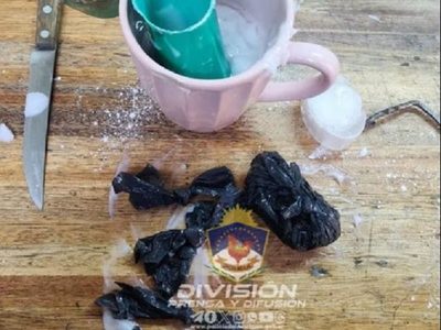 Una mujer intentó ingresar drogas para un interno en la alcaidía de Valentina Sur