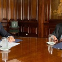 Federico Basualdo y Gildo Insfrán acordaron obras de energía eléctrica