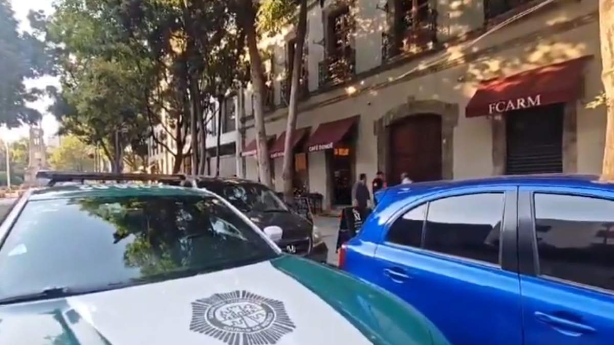 El sitio donde murió la pareja