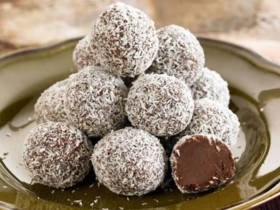 Trufas de avena, coco y cacao: un snack saludable, lleno de sabor y perfecto para un gusto sin culpas
