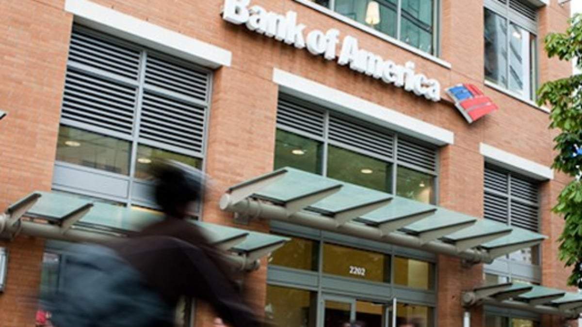 Una sucursal de Bank of America