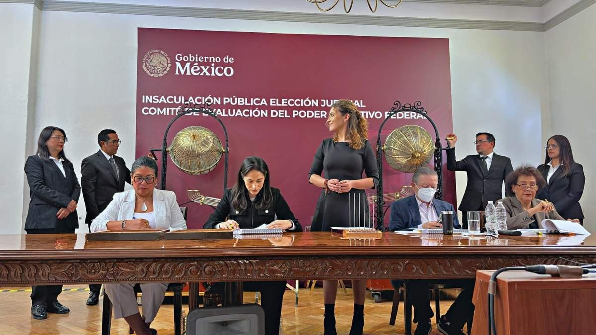 Proceso de insaculación llevado a cabo por el Comité de Evaluación del Poder Ejecutivo
