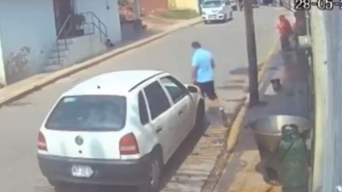 Expolicía lanzó a un perro al cazo con aceite hirviendo