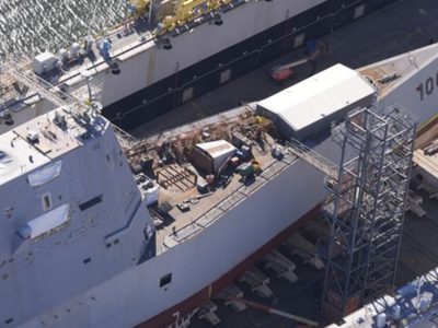 Destructor sigiloso será hogar de la primer arma hipersónica en buque de guerra de EU