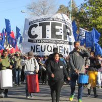 Organizaciones sociales reclamaron el pago de obras en Desarrollo Social de provincia