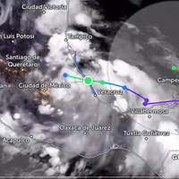 La tormenta tropical Chris tocó tierra ya en Veracruz y provocará lluvias superiores a 250 mm