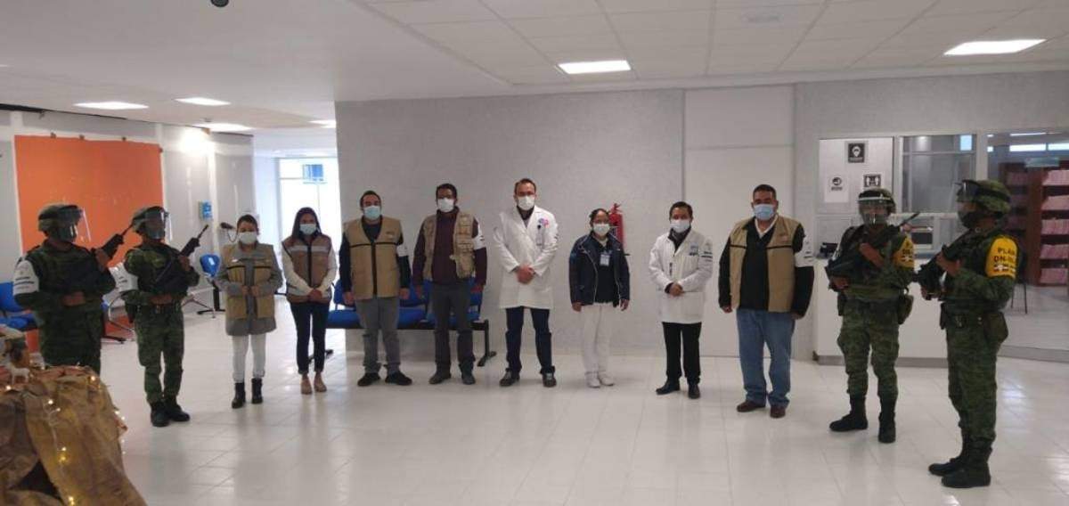 Una brigada con Servidores de la Nación en Guanajuato