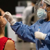 Coronavirus: bajaron los casos diarios respecto al informe de ayer