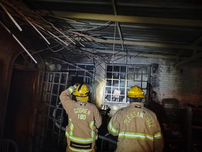 Familia completa fallece por inhalar monóxido de carbono al incendiarse su casa en Chilpancingo