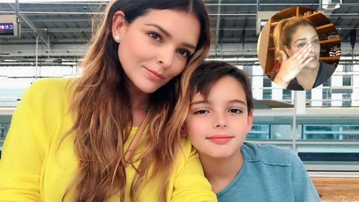 Grettel Valdez y su hijo Santino. Fuente: (Instagram).