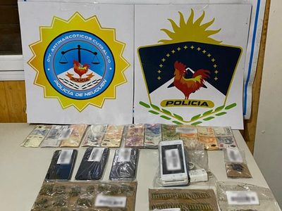 Policía allanó un kiosco de narcomenudeo manejado por tres mujeres