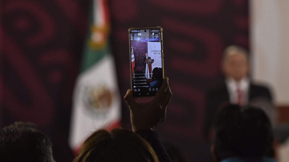 El presidente en la conferencia del jueves