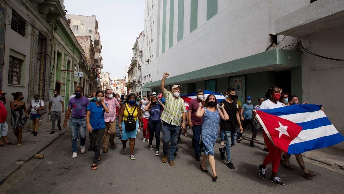 Protestas en Cuba