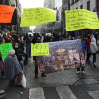 Bloquean la Corte para oponerse al proyecto que avala el desalojo de personas vulnerables