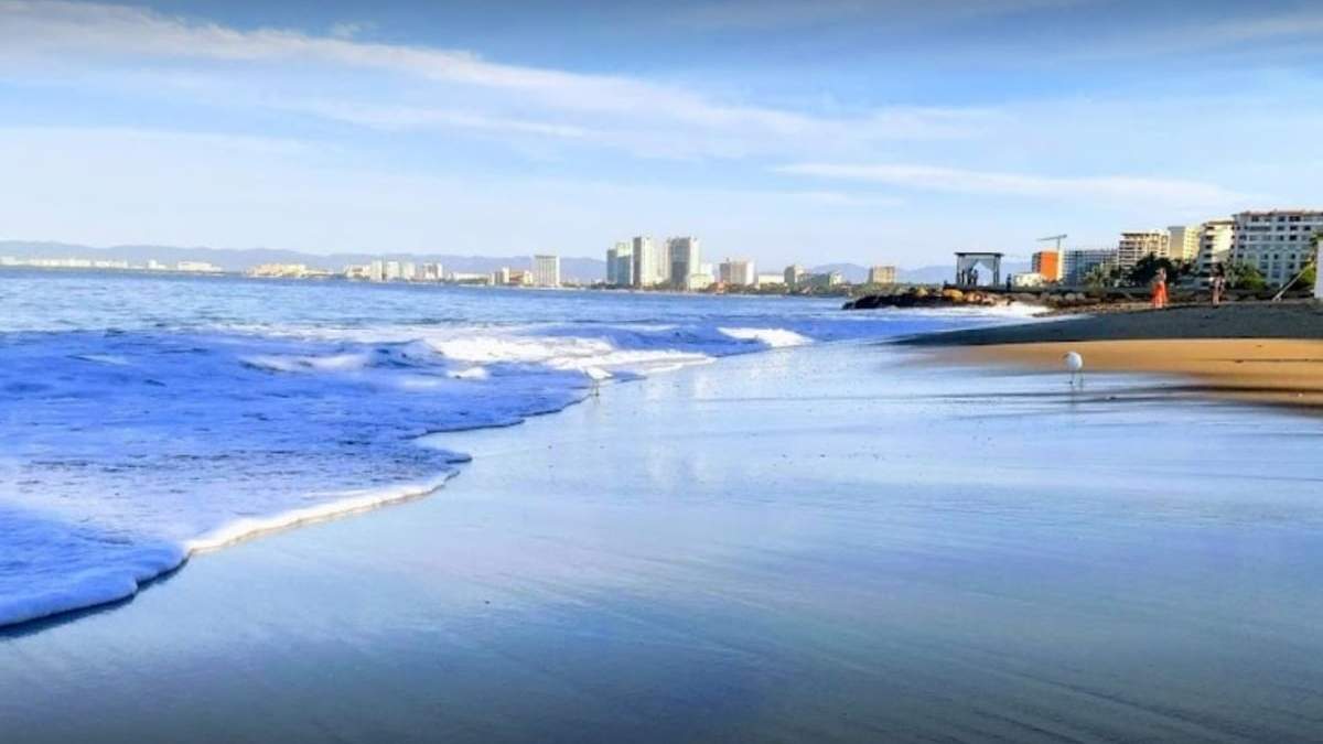 Una playa de Nuevo Vallarta